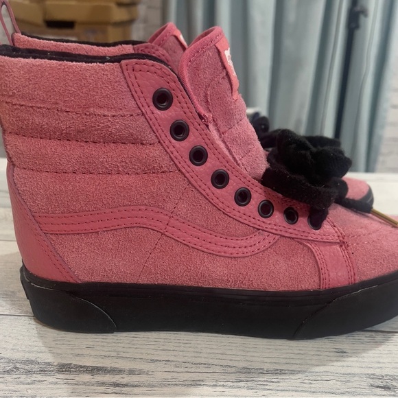 Vans SK8-Hi Platform All Weather Suede MTE Dessert Rose/Black M: 7.5, W: 9 NWT - Picture 1 of 12